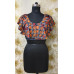 Frill Pattern Silk Designer Blouse (KRBL828) Frill Pattern Silk Designer Blouse (KRBL828)