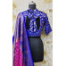 All Over Banarasi Butta Weaving Royal Blue Silk Brocade Fancy Designer Blouse (KRBL889)