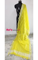 Pure Handloom Linen By Linen Dupatta(7NLI12)