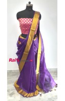 Pure Handloom With Double Weaving Bordar(15A5)