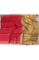 Handloom Silk With Zari Weaving Bordar(11A14)